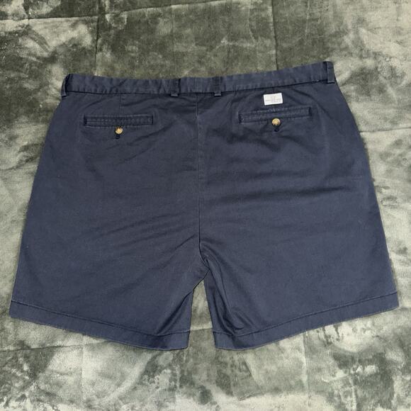 Vineyard Vines Shorts Mens 42 Navy Blue Club Short Cotton Twill Chino Adult - Picture 2 of 7